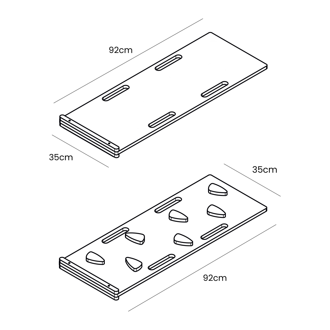 Kleine Dream Rocker Classic Hout & Ladder
